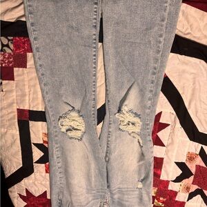 Daze Blue Distressed Women Jeans